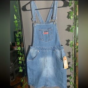 Levi's Classic Blue Denim Pinafore
